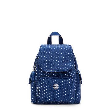 Kipling City Pack Mini Printed Backpack Rugzak Blauw | België 1193QM